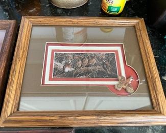 Quail Print & Remarque