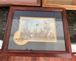 Duck Print & Remarque