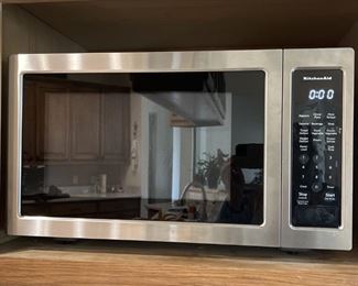 Kitchen Aid 1600W Stainless Steel Microwave