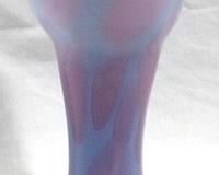 4 - Art glass 10" tall vase - signed & dated 2010
