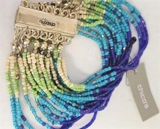 23c - Chicos multi color blue bracelet
