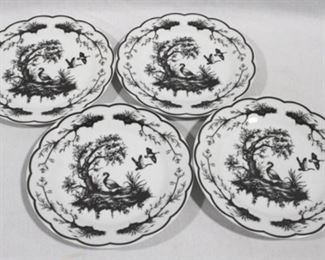 33 - 4 Godinger & Co 7.5" plates
