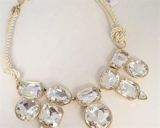 34c - Chicos chunky rhinestone necklace
