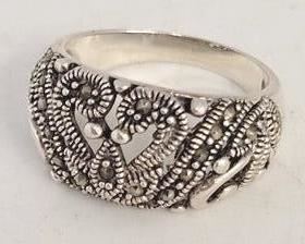 43c - Sterling 925 ring filigree
