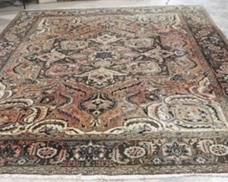 45 - Persian wool hand made rug - 9.7 x 12
