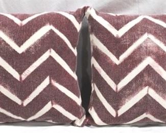 70 - Pair throw pillows - 17 x 17

