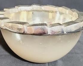 72x - Chelsea House silver color bowl - 5 x 10
