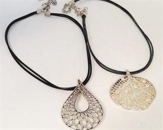 94c - 2 Chicos choker necklaces
