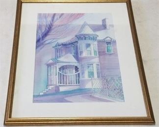 119 - Karen Bowden framed print - 30 x 22.5
