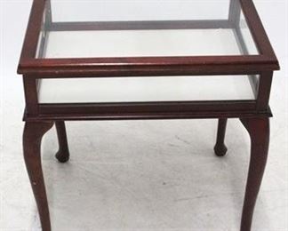 148 - Lift top display case stand 24 x 23.5 x 17.5
