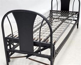 150x - Metal twin ped with pull out 32.5 x 27 x 76.5, opens to 50.5
