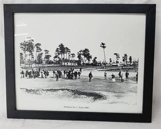 237 - Framed Pinehurst #2 photo 12 x 9.5
