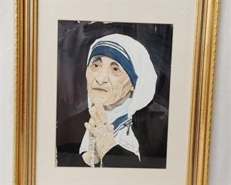 241 - Framed portrait 22 x 17.5

