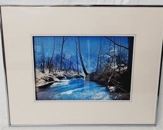 243 - Framed print under glass 25.5 x 31.5
