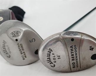 247 - 2 Callaway Big Bertha left hand golf clubs

