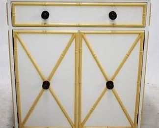 289 - Somerset Bay bamboo accent server one drawer over 2 doors 39 x 34 x 15.5
