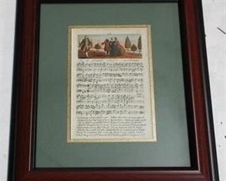 309 - Framed print - 13 x 10
