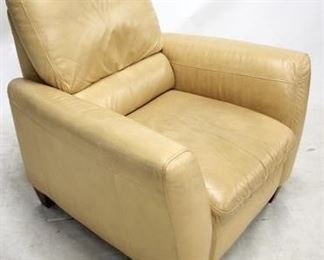314 - Used leather recliner - 32 x 38 x 36
