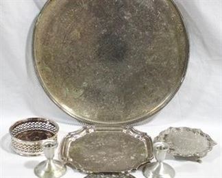 320 - Assorted silver & pewter
