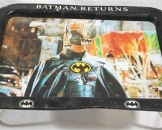 329 - Batman Returns metal TV tray 17 x 12.5
