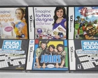 332 - 6 Nintendo DS games - 3 new
