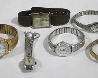 336 - 6 Vintage Timex watches
