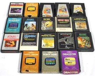 349 - 18 Atari 2600 video games
