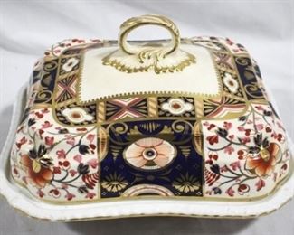 384 - Royal Crown Derby covered vegetable 6 x 10 x 9
