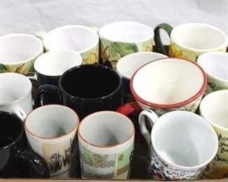 389 - Assorted mugs
