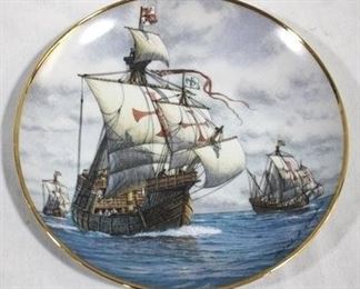 391 - The First Voyage 8" collector plate
