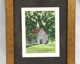 395 - Little Chapel by Robin Rowe - 14 x 11
