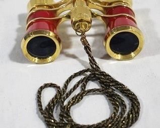 396 - Vintage opera binoculars 2.5 x 4
