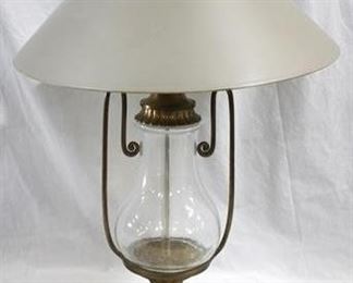 408 - Decorative 27" table lamp
