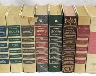 424 - 10 Reader's Digest condensed books
