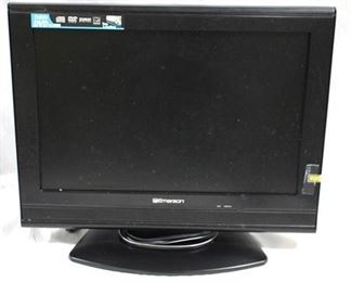 436 - Emerson 19" LCD TV w/ built in DVD no remote
