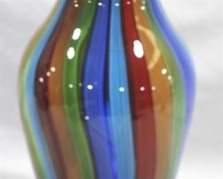 484 - Murano Art Glass 11.5" Vase
