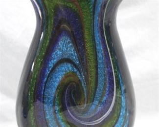 487 - Murano Art Glass 16" Tall Vase
