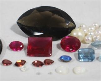515 - Lot of Assorted Gemstones & Pearls
