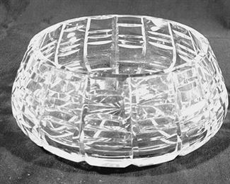 522 - Waterford Low Shallow Bowl - signed 3 x 7
