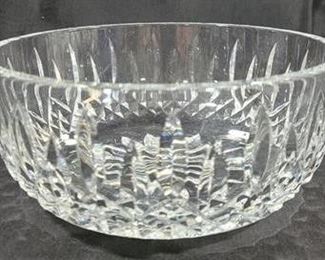 529 - Waterford Bowl - signed 3.5 x 8
