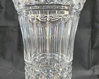 533 - Waterford Master Cutter Collection 10" Vase signed in script # 230-958

