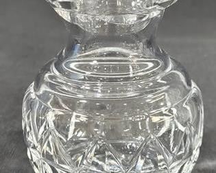 541 - Waterford Small Vase - signed 4" tall
