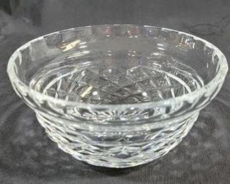 591 - Waterford Small Bowl, signed 2.5 x 5
