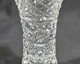 593 - Waterford Bud 4.5" Vase, signed
