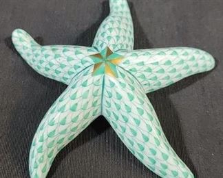 621 - Herend Starfish Figurine - Key Lime 4 x 4
