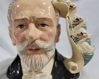 664 - Royal Doulton Tchaikovsky Toby Mug - 7 x 6
