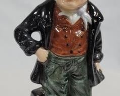 672 - Royal Doulton Bill Sikes Figurine - 4.25" tall

