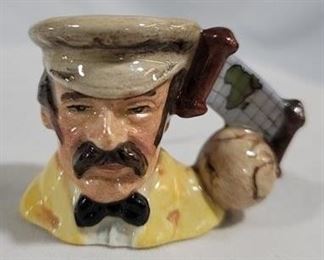 693 - Royal Doulton Dr. Livingstone Toby Mug - 1.5" tall
