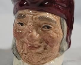 697 - Royal Doulton Simon the Cellarer Toby Mug - 1.5" t
