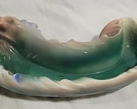 750 - Vintage California Pottery Bowl/Planter 3.5 x 14 x 6
